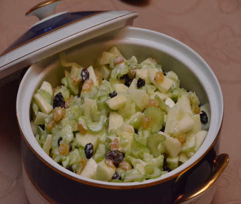 Salada Salsão e Maçã Verde