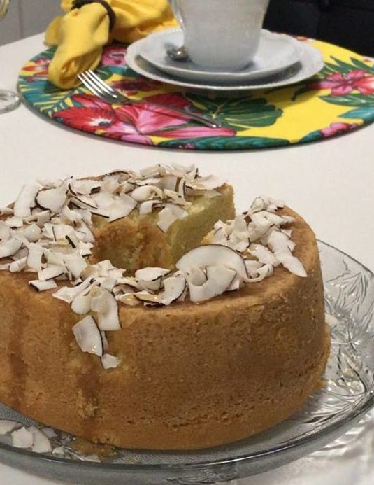 Bolo Leite de Coco